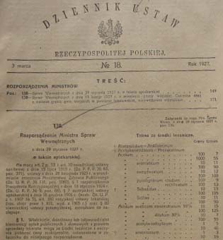 TAKSA ZA ŚRODKI LECZNICZE - 1927 [ FARMACJA ]