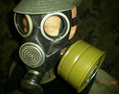 ZAPASOWY OKULAR do rosyjskiej maski przeciwgazowej