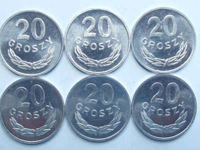 Moneta 20 gr 1979 r mennicza stan 1