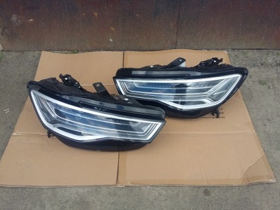 Audi a6 lift 4g лампа левая перед matrix allroad 4g0941035 оригинал фото №1