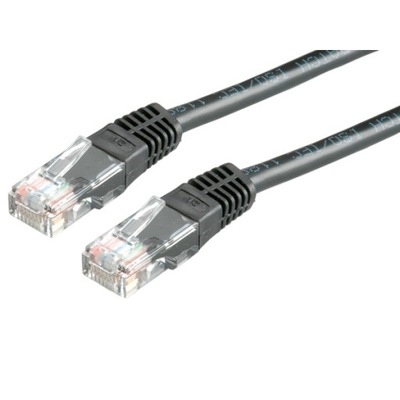 PRZEWÓD PATCHCORD UTP KAT.6 1.5M CZARNY