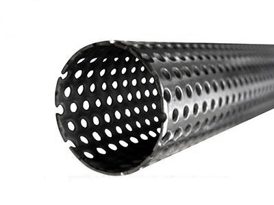 STAINLESS TUBE STEEL PERFORATED SILENCER 63,5MM X 2MM 1M - milautoparts-fr.ukrlive.com