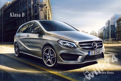 Prospekt Mercedes Benz Klasa B W246 2012 8112989939 Oficjalne Archiwum Allegro