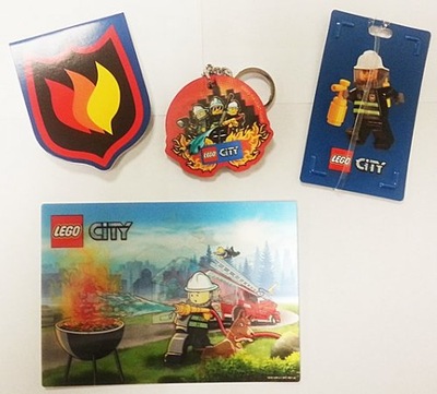 LEGO CITY STRAŻ Zestaw gadżetów