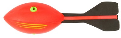 Gwiżdżąca lekka rakietka czerwono-żółta XL