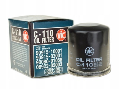 TOYOTA COROLLA VERSO 01-04 1.8I FILTER OILS VIC - milautoparts-fr.ukrlive.com