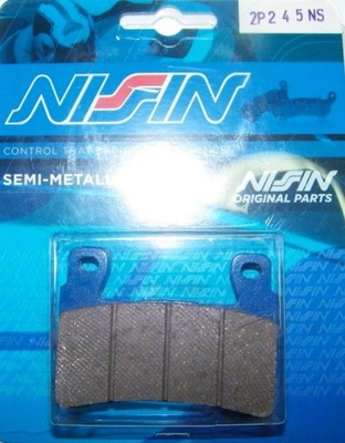 SABOTS DE FREIN NISSIN 2P245NS AVANT HONDA CBR 600 F4I 01- - milautoparts-fr.ukrlive.com