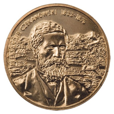 Moneta 2 zł Aleksander Czekanowski