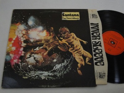 Santana 3 The Third Album LP UK MINT- 1972