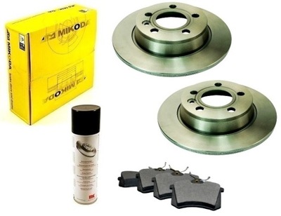 DISQUES SABOTS DE FREIN FORD GALAXY VW SHARAN ALHAMBRA I 1995- ARRIÈRE 268MM - milautoparts-fr.ukrlive.com