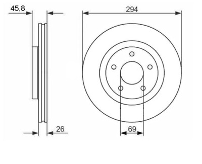 DISQUES MIKODA 2510 JEEP COMPASS DE 06R- PRZDE 294M - milautoparts-fr.ukrlive.com