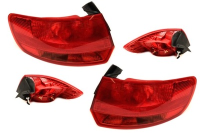 AUDI A3 8P 03-08, LAMP REAR 5D EXTERIOR NEW CONDITION LEFT+RIGHT - milautoparts-fr.ukrlive.com