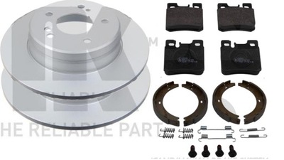 DISQUES SABOTS DE FREIN SABOTS DE FREIN À TAMBOUR ARRIÈRE MERCEDES W202 W203 W210 - milautoparts-fr.ukrlive.com