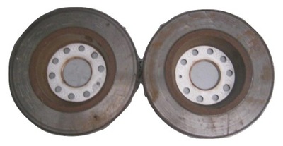 Vw passat b6 b7 cc диск гальмівна задня фото №1