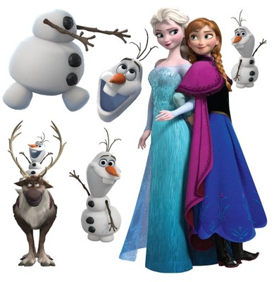 Frozen Kraina Lodu Elza i Anna, Olaf wzór nr 4