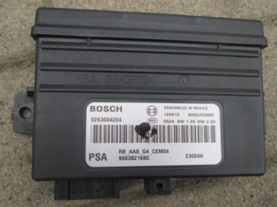 Citroen c4 picasso модуль pdc паркування 9663821680 фото №1