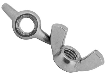 Nakrętka motylkowa M10 nierdzewna INOX 1 szt.