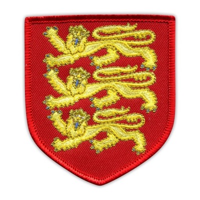 Anglia - Naszywka Herb Anglii, Angielski haft