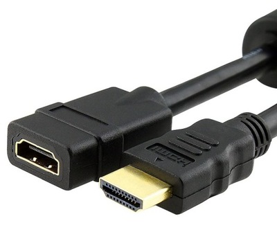Przedłużacz HDMI-HDMI 1,5m M/F 1.4 FullHD Kabel 3D