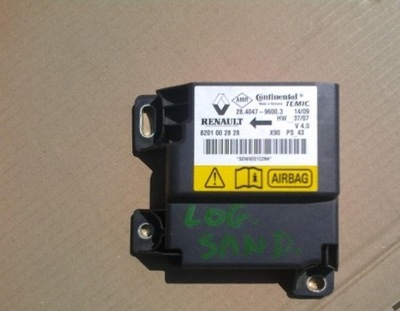 Датчик подушка безопасности dacia logan sandero фото №1