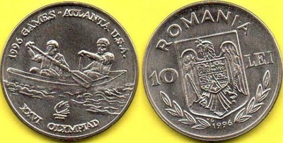 Rumunia 10 Lei 1996 r. kajak