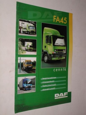 DAF FA45 - Prospekt