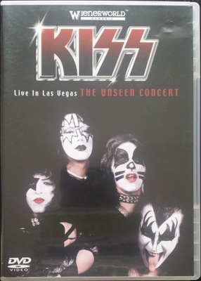 Kiss Live In Las Vegas The Unseen Concert DVD Irl