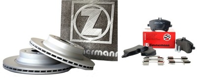 MERCEDES W203 CL203 SABOTS DE FREIN DISQUES AVANT ZIMMERMANN - milautoparts-fr.ukrlive.com