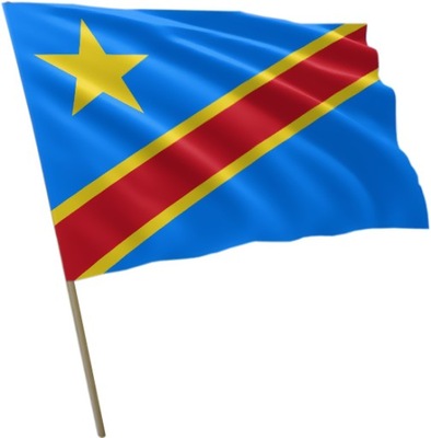 Flaga Demokratycznej Republiki Konga 150x90cm