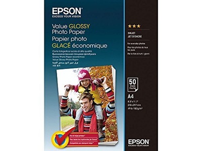 Papier foto Epson Value GLOSSY A4 183g 50ark.