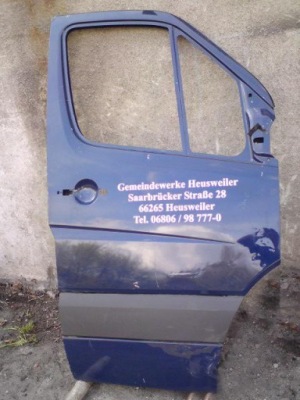 Vw crafter 06-09r. дверь правый правое перед фото №1