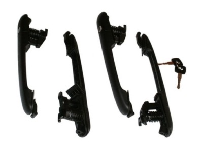 4x вкладка замок дверь левая+ правая+ бок+зад vw lt 35 фото №1