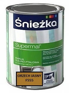 SUPERMAL EMALIA OLEJNO-FTALOWA ORZECH JASNY 0,8L