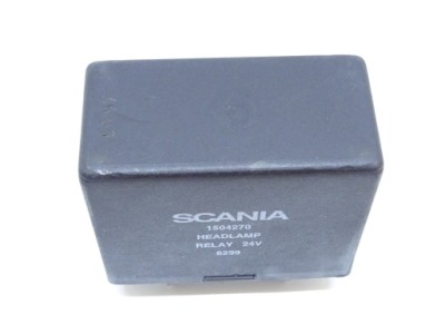 Реле света перед 24v scania 1504270 фото №1