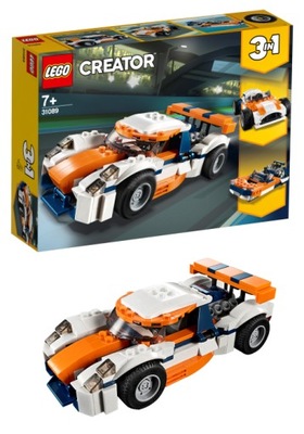LEGO CREATOR 31089 Słoneczna wyścigówka