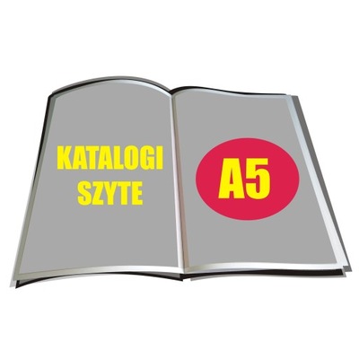 KATALOG BROSZURA FOLDER A5 20 str 50 szt 130/250g