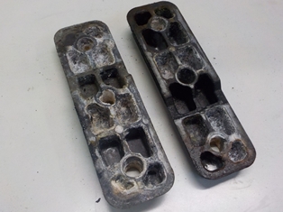 Scania проставка лапи бака пального фото №1