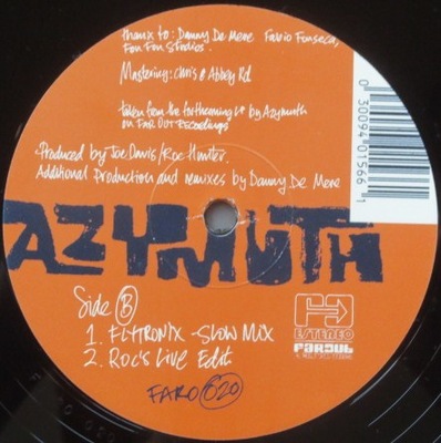 AZYMUTH LALANJEIRAS 1997 UK
