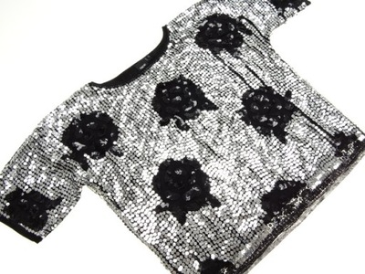38__ASOS__bluzka damska CEKINY__36 S