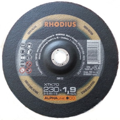 RHODIUS REZACIE XTK70 230X1,9 50 GRAND