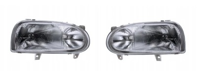 LAMP LAMP FRONT VW GOLF III 91- H1 SET - milautoparts-fr.ukrlive.com