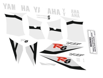 STICKERS YAMAHA YZF-R6 RJ-03 2002 YZF-600-R - milautoparts-fr.ukrlive.com