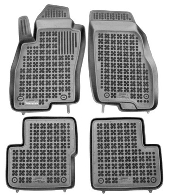 FIAT GRANDE PUNTO 2005-2009 MATS RUBBER KORYTKOWE REZAW-PLAST - milautoparts-fr.ukrlive.com