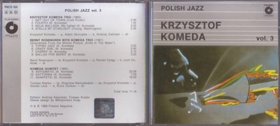 POLISH JAZZ VOL.3 - KRZYSZTOF KOMEDA