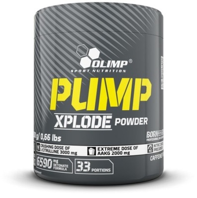 OLIMP PUMP XPLODE 300g PRZEDTRENINGÓWKA POMPA MOC | OWOCOWY