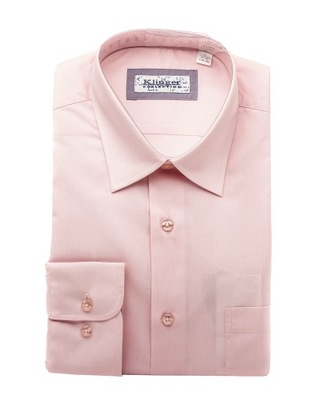 Męska koszula XL 43 176-182 różowa slim fit