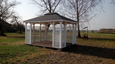 ALTANKA OGORODOWA WIATA DOMEK OGRODOWY 3x4M