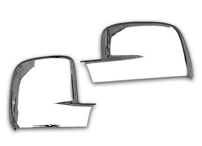 VW CADDY 03-15 TRIMS ON MIRRORS CHROME STEEL - milautoparts-fr.ukrlive.com