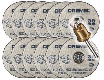 SKLADOM SC402 + 12 DISKY EZ SpeedClic SC456 DREMEL
