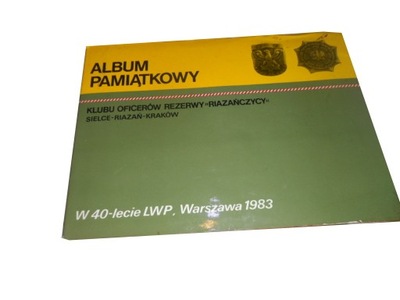Riazańczycy album pamiątkowy klubu oficerów rezerw